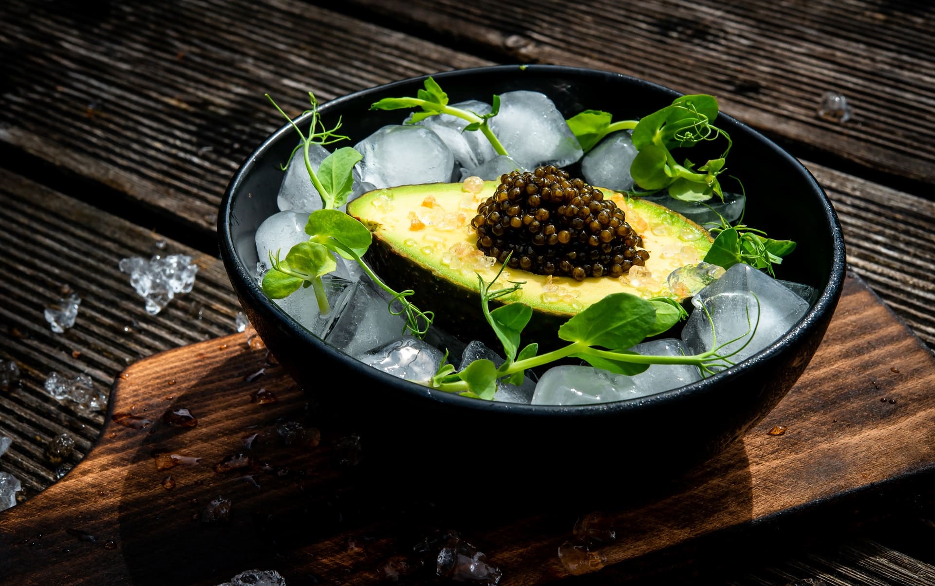 Amazing premium-quality black caviar